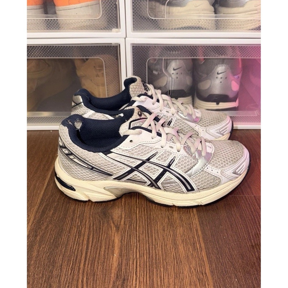 Size 6 - ASICS Gel 1130 White Midnight W 1202A164-110 Sneaker